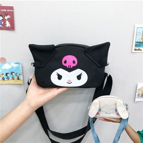 New Sanrio Anime Sling Bag For Women Korean Style Simple Hobos Chest