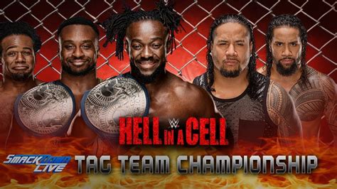 Wwe Hell In A Cell The New Day Vs The Usos Hell In A Cell Match