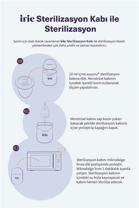 irie Adet Kabı Regl Kabı Menstrüel Kap Menstrual Cup small Nude Mikrodalga Sterilizasyon