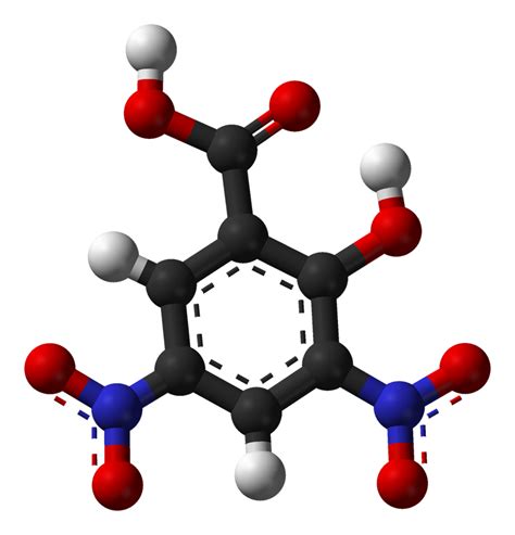 File:3,5-dinitrosalicylic-acid-3D-balls.png - HandWiki