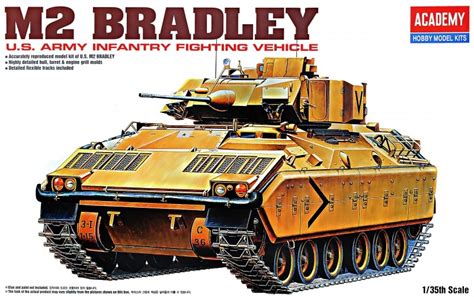 Academy 13237 BMP M2 Bradley IFV with interior - Plastic scale modelkits from Ukraine with love ...