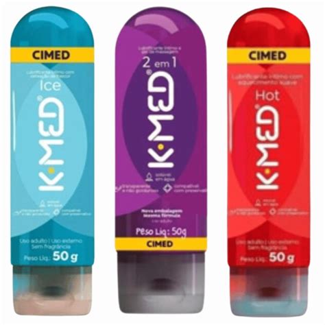 Kit Lubrificantes K Med Hot Ice E Em Cimed G Shopee Brasil