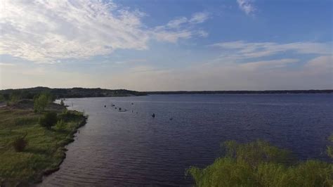 Aerial View Of Muskegon Lake Youtube