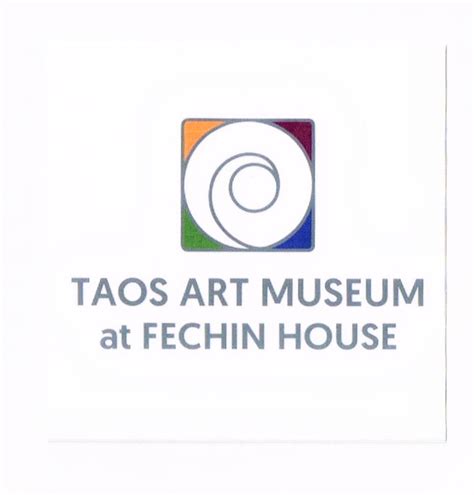 Taos Art Museum at Fechin House Logo Sticker