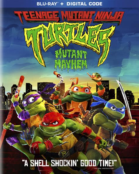 Tmnt Mutant Mayhem Skates To Blu Ray K In December Animation