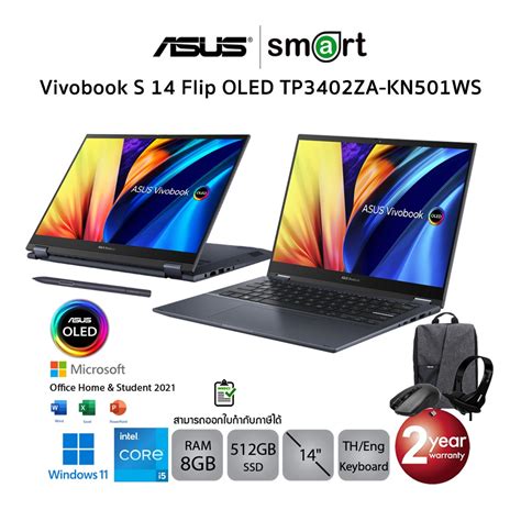 Asus Vivobook S Flip Oled Tp Za Kn Ws I H Gb Gb K