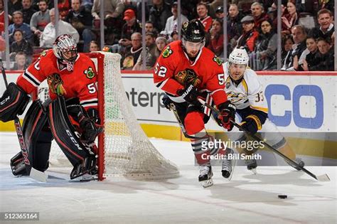 Erik Gustafsson Of The Chicago Blackhawks And Colin Wilson Of The News Photo Getty Images