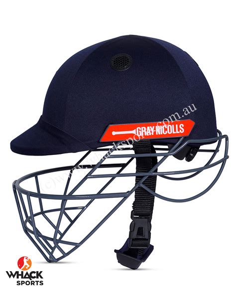 Gray Nicolls Atomic 360 Cricket Batting Helmet Navy Senior Whack