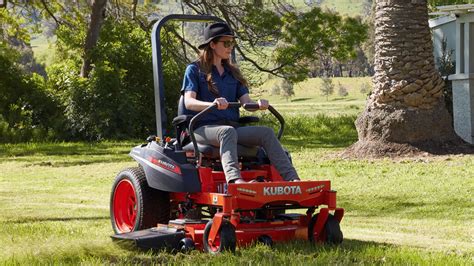 Z200 Series Zero Turn Mowers Kubota Australia