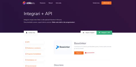 Program De Facturare Pentru Baselinker Integrare Oblio Baselinker