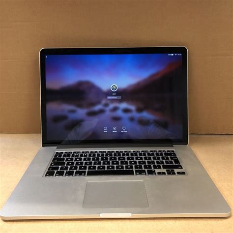 2015 15 Retina Apple Macbook Pro I7 25ghz 16gb 512gb Ssd 2gb M370x