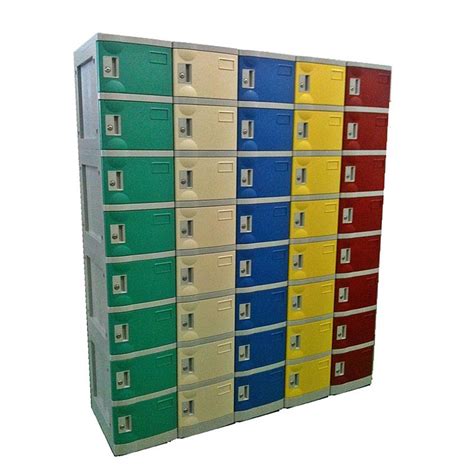 8 Tiers Abs Plastic Lockers Avios