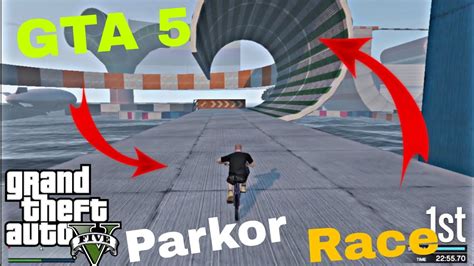 ULTIMATE GTA 5 PARKOUR STUNT RACES Parkour Pov Gta 5 YouTube