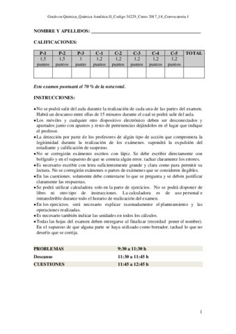 Modelo De Examen 2017 18 Pdf