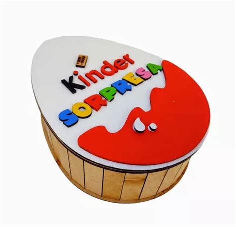 Huevo Kinder Cajitas Sorpresa Decoradas Mdf En Venta En Mineral De