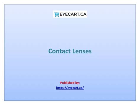 Ppt Contact Lenses Powerpoint Presentation Free Download Id 10264179