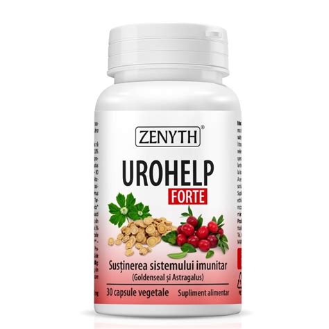 Urohelp Forte Capsule Vegetale Zenyth Farmacia Tei Online