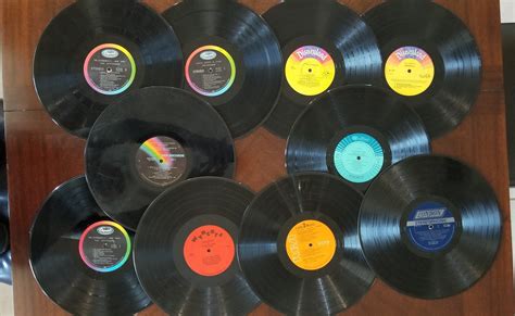 Lote de 10 discos de vinilo de 12 pulgadas para la decoración Etsy