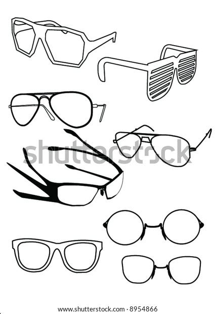 Shades Glasses Stock Vector Royalty Free 8954866 Shutterstock