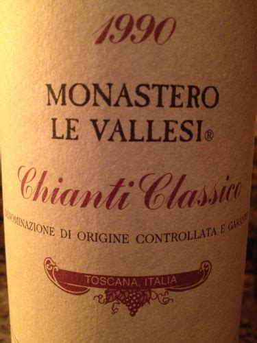 Monastero Le Vallesi Chianti Classico Vivino Brasil