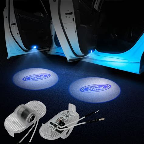 Ford Car Door Logo Lights Led Welcome Laser Projector Car Accessories