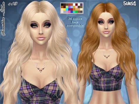 The Sims Resource Sintiklia Hair S13 Ann