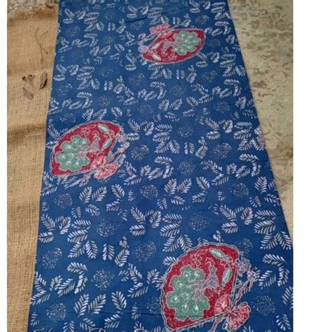 Jual Kain Batik Cap Colet Biru Kain Batik Primis Biru Batik Cap Katun