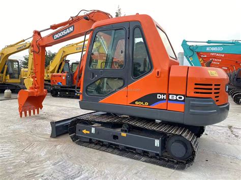 Used Mini Excavator 8 Ton Doosan Dh80 80gold Used Hydraulic Excavator