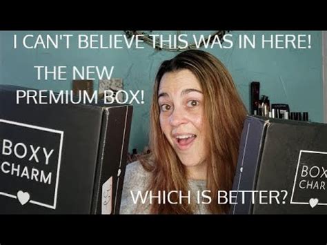 Boxycharm Vs Boxycharm Premium Unboxing November Youtube