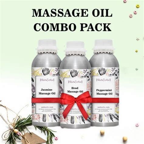 Massage Oils Combo Pack Box Of 3 Oils Customizable 1 Kg Each At Rs 3099 00 Massage Oil