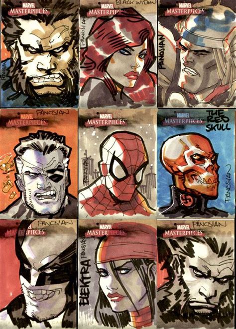 Marvel Sketch Cards