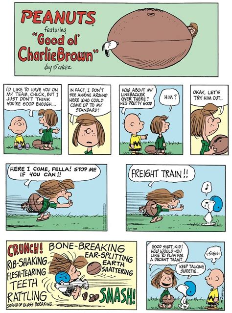 peanuts comic strip about charlie brown