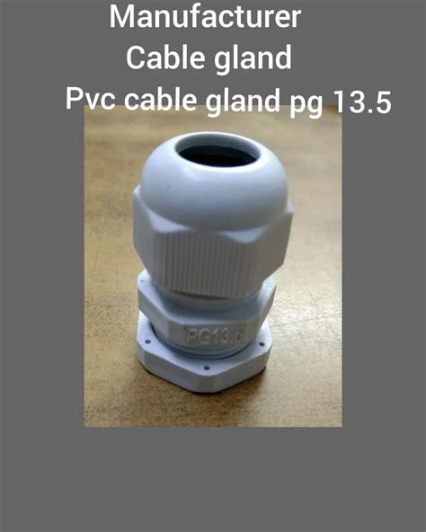 Pvc Pg Cable Gland Latest Price Manufacturers Suppliers