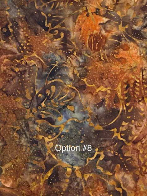 Batik Batik Fabric Batik Fall Fabric Batik Fabric By The Etsy