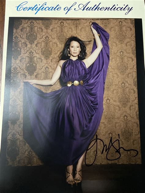 🔥lucy Liu Autographed Photo With Coa🔥 Ebay