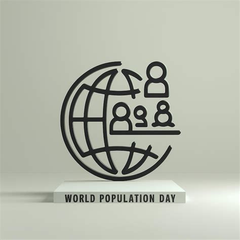 Premium Photo Illustration Of World Population Day Concept 11july