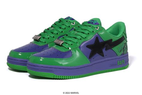 Bape X Marvel 】hulk Bape Sta