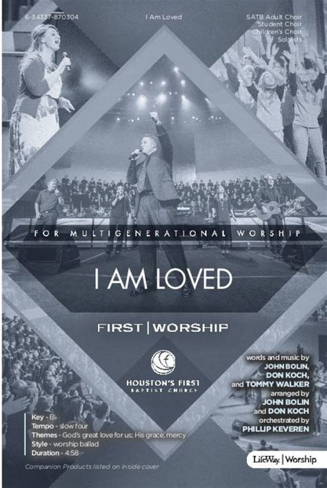 I Am Loved Choral Anthem Satb Flute Sheet Music Pdf Lifeway Choral