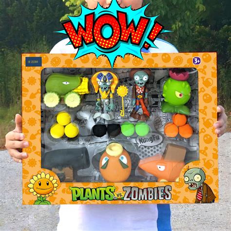 Zestar Plants Vs Zombies Toys Pvz Plant Zombie Toy Plush Action Figures