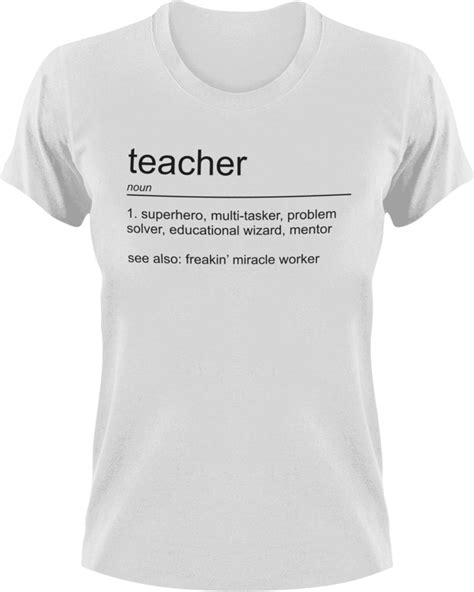 Teacher T Shirt T Za