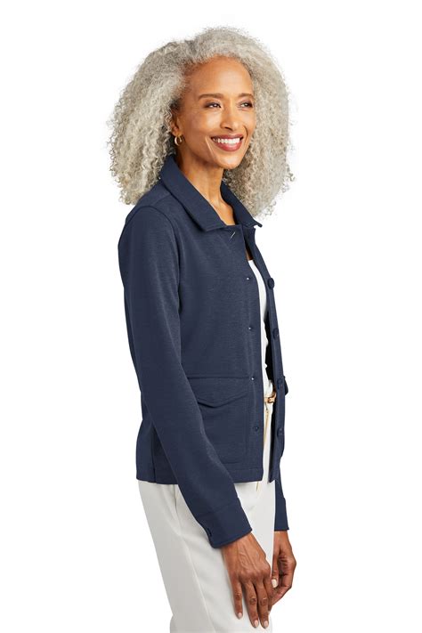 Brooks Brothers Womens Mid Layer Stretch Button Jacket Product Sanmar