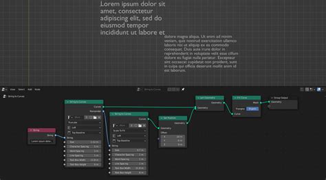 Blender Curve From Mesh Text