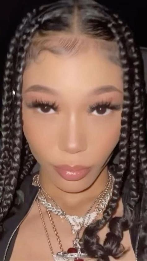 Coi Leray Braids Hairstyles Penteados Baddie Penteados Com Trança