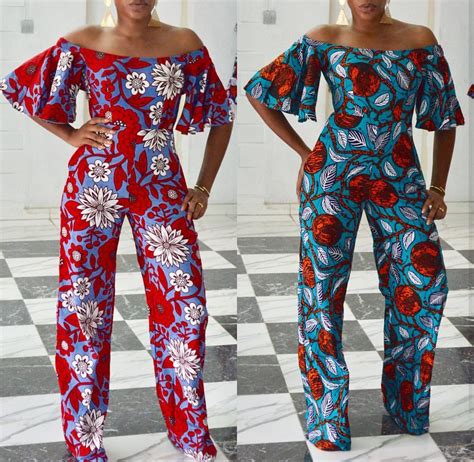 Latest Ankara Jumpsuits Collection For Sophisticated Ladies