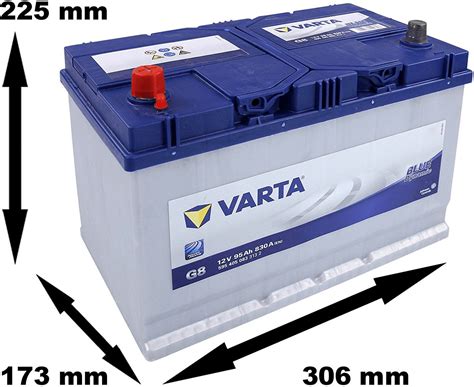 VARTA Blue Dynamic 12V 95Ah G8 en solde à partir de 123 50 idealo fr