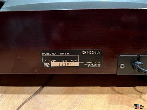 Denon Dp L Direct Drive Turntable Photo Us Audio Mart