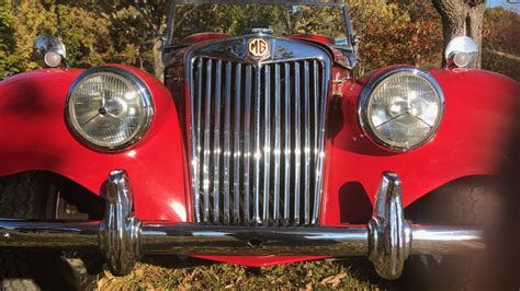 1955 Mg Tf Roadster At Kansas City 2021 As S202 Mecum Auctions