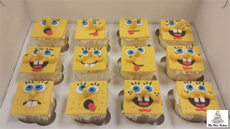 Spongebob Cupcakes