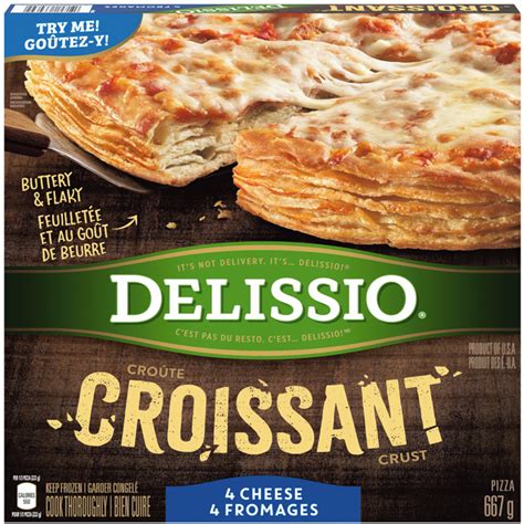 Delissio Croissant Crust 4 Cheese Pizza Farm Bound