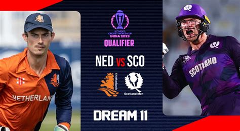 NED Vs SCO Dream11 Check Out Netherlands Vs Scotland Dream11 Fantasy